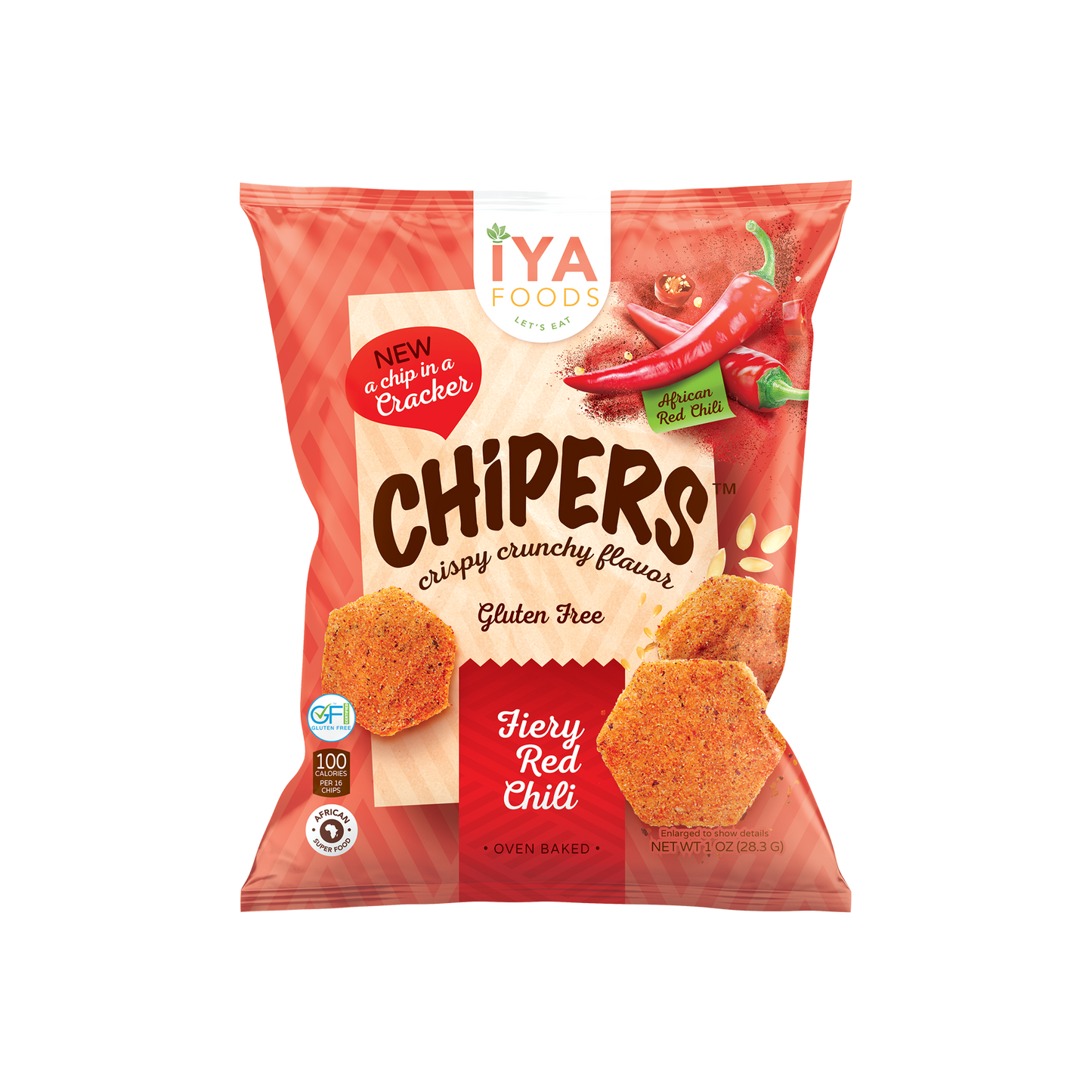 Fiery Red Chili Chipers - iyafoods