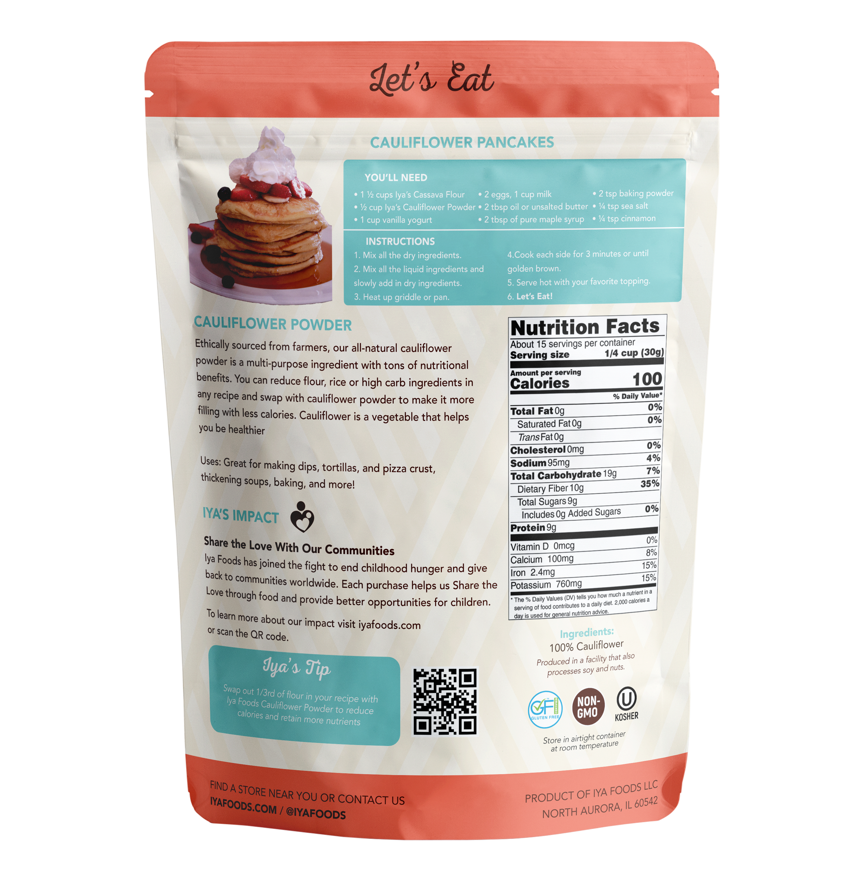 Cauliflower Powder - iyafoods