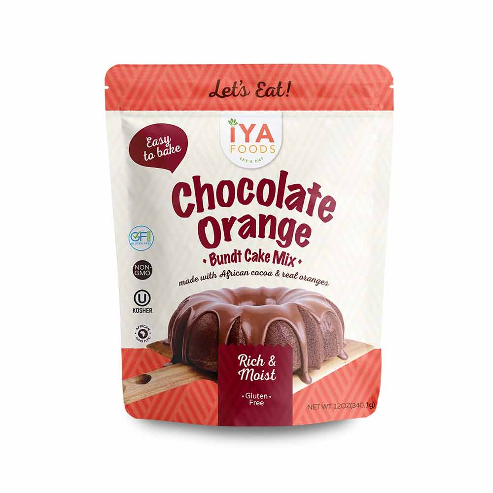 Chocolate Orange Bundt Cake Baking Mix - iyafoods