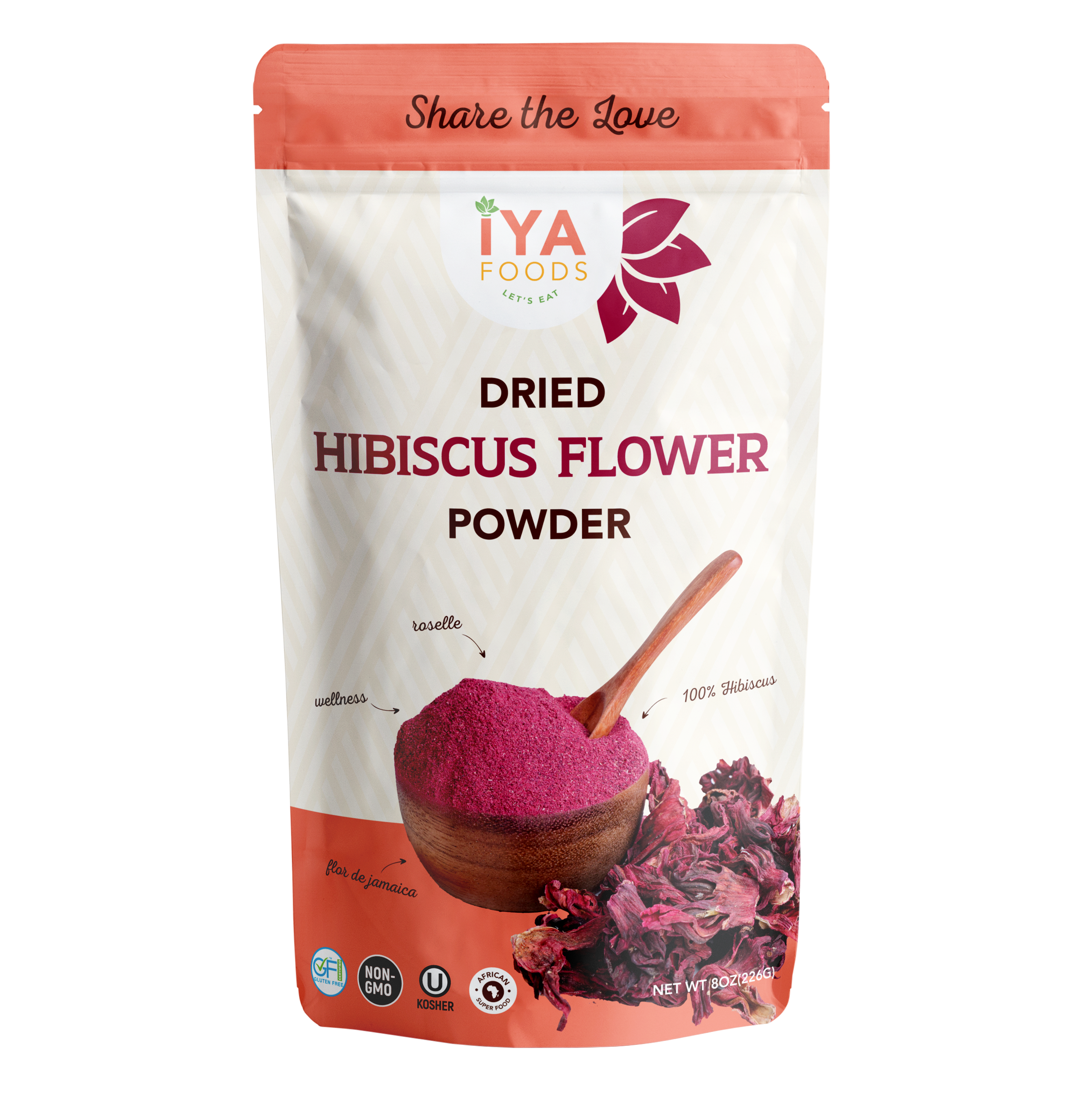 Hibiscus Flower Powder - iyafoods