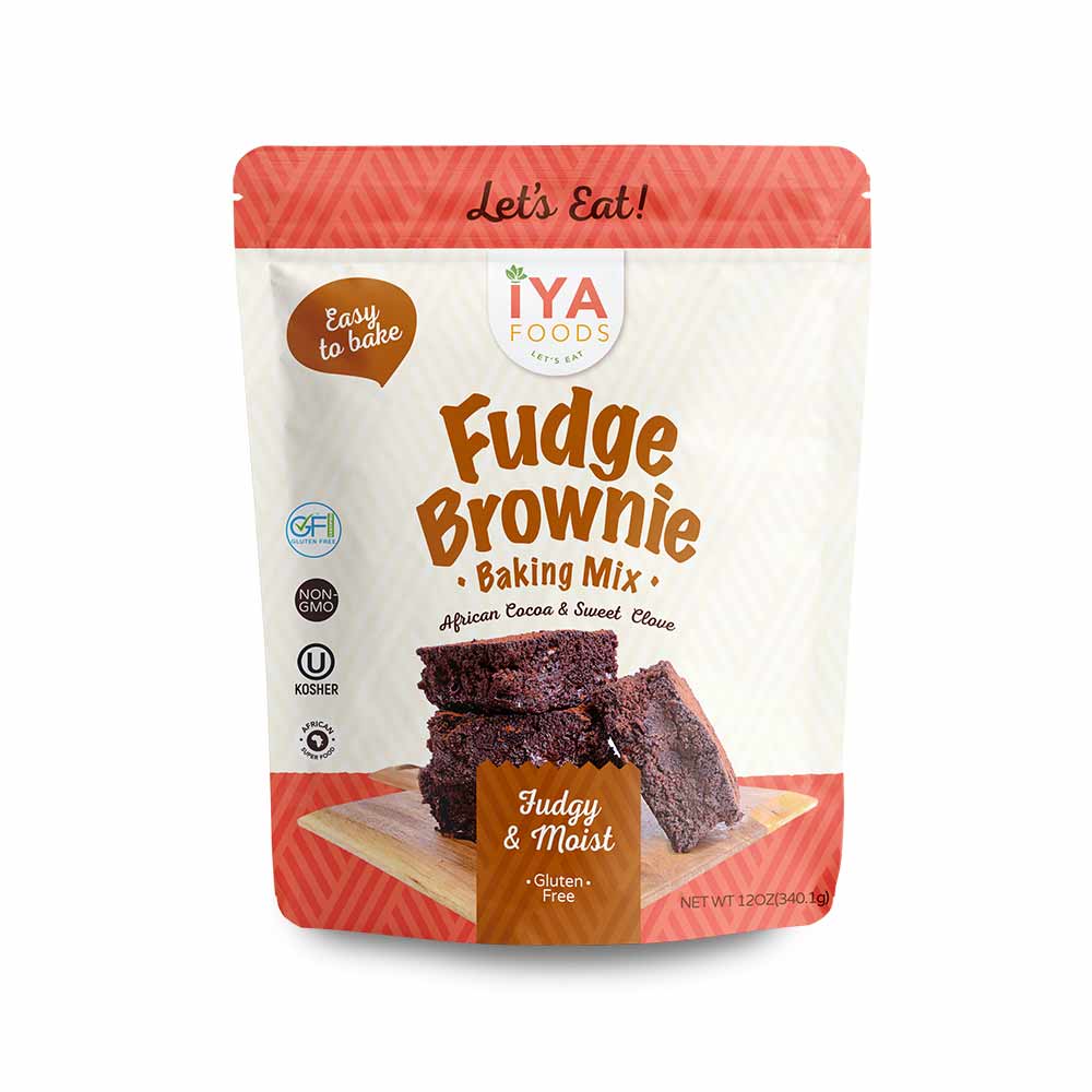 Fudge Brownie Gluten-Free Baking Mix - iyafoods