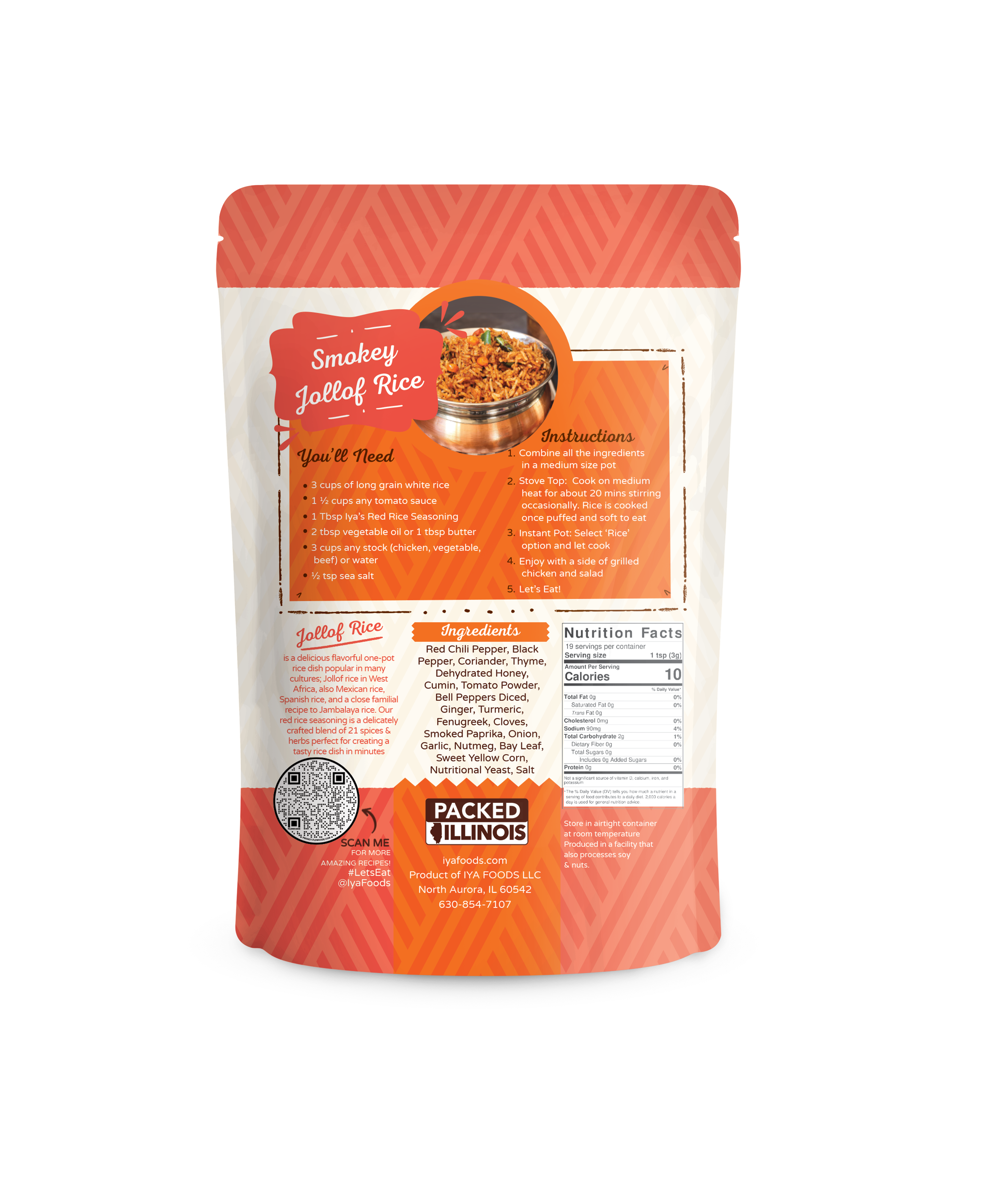 Jollof Rice Pilaf Seasoning - iyafoods
