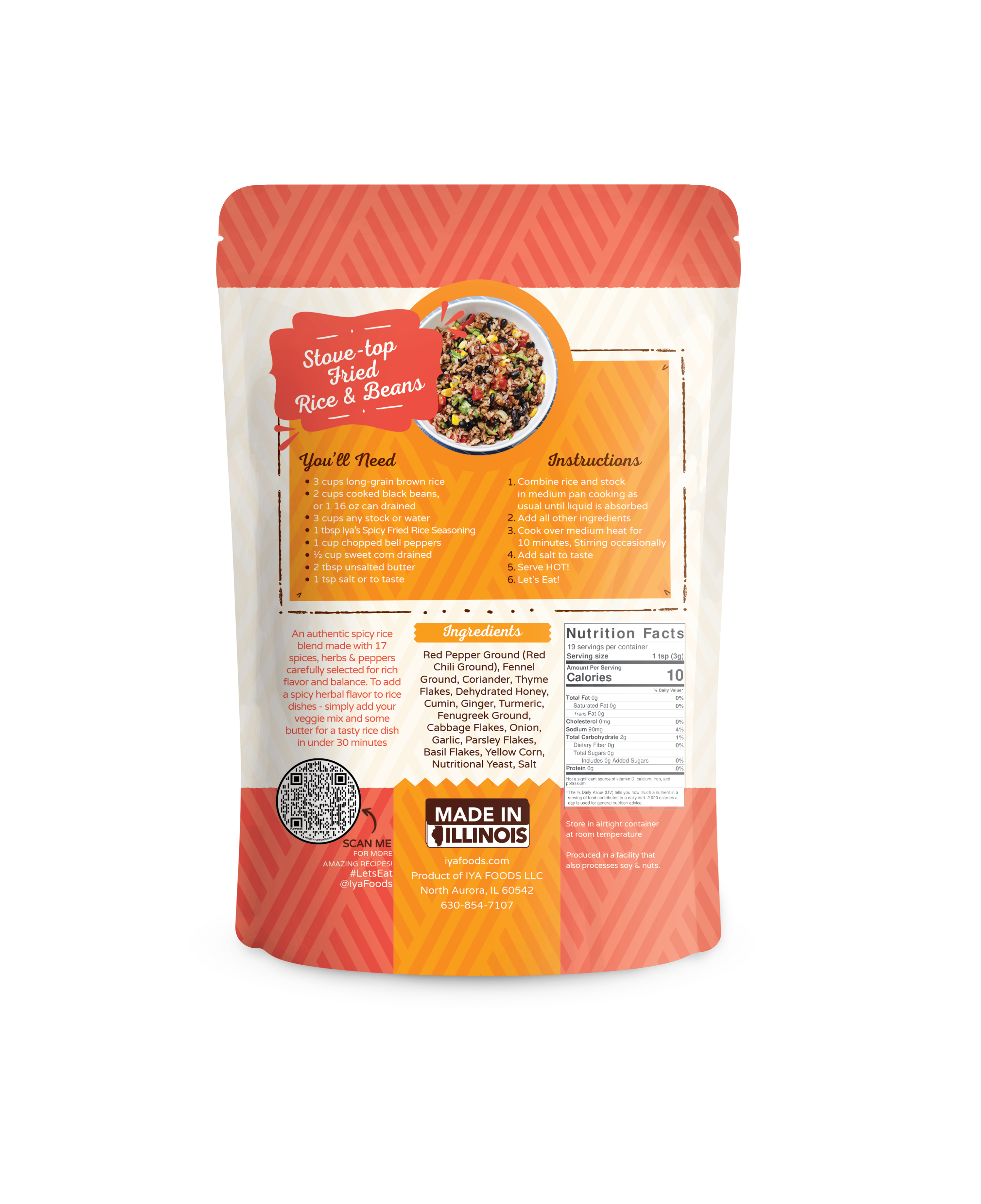 Stir Fry Rice Seasoning - iyafoods
