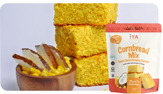 Sweet Corn & Creamy Coconut Cornbread