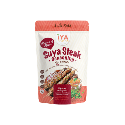 Steak Suya (No Peanuts) Seasoning - iyafoods