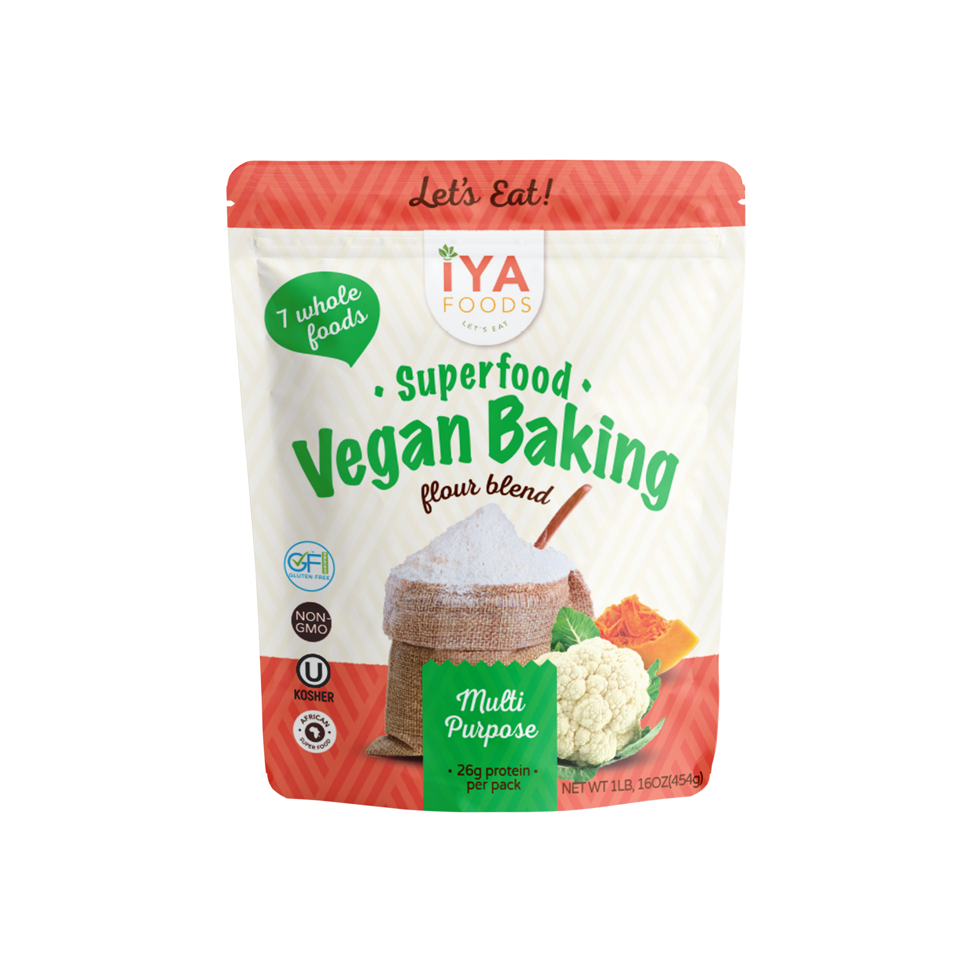 Vegan Baking Flour Blend - iyafoods