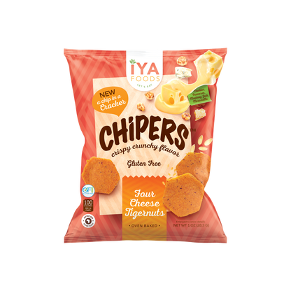 Four Cheese Tigernut Chipers - iyafoods