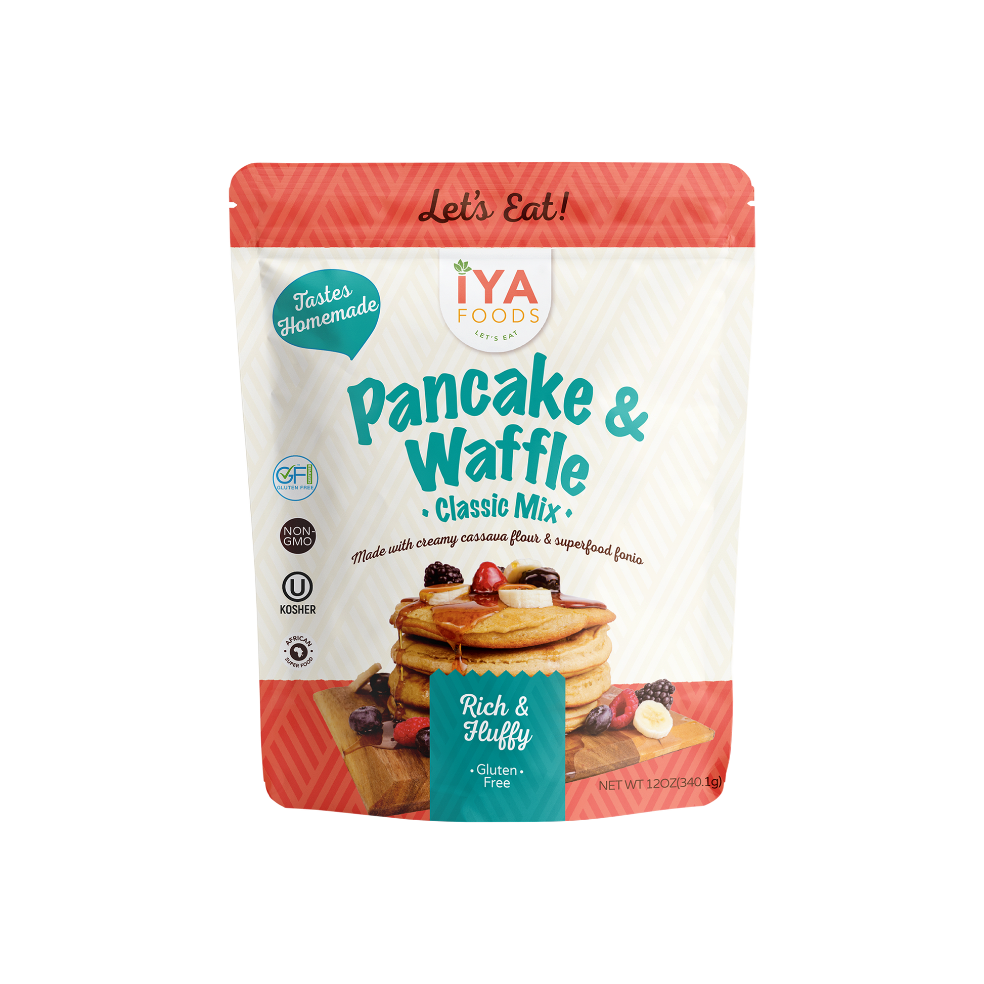 Classic Pancake & Waffle Gluten-Free Mix - iyafoods