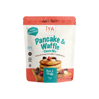 Classic Pancake & Waffle Gluten-Free Mix - iyafoods