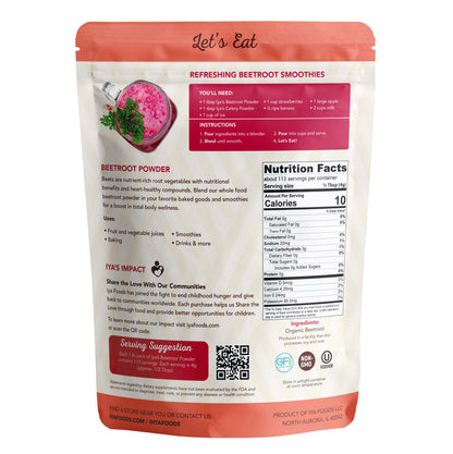 Beetroot Powder - iyafoods