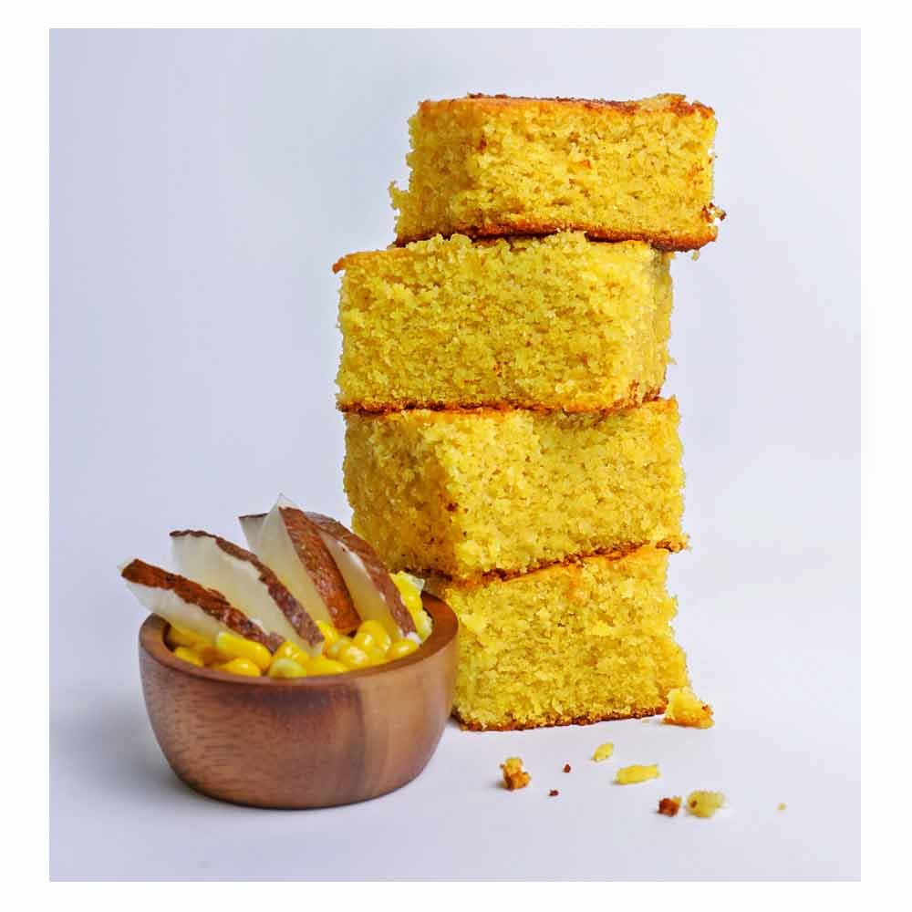 Sweet Corn & Creamy Coconut Cornbread Mix - iyafoods