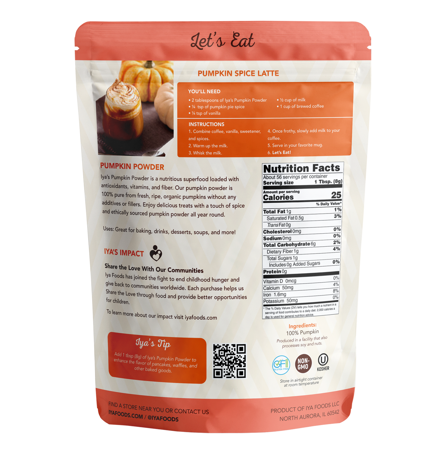Pumpkin Powder - iyafoods