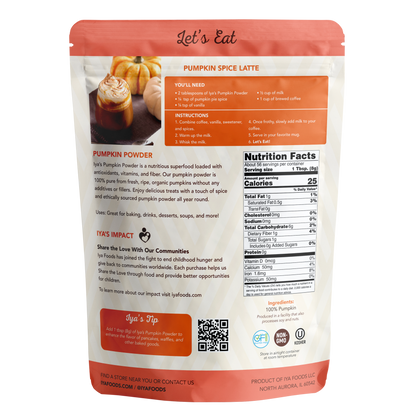 Pumpkin Powder - iyafoods